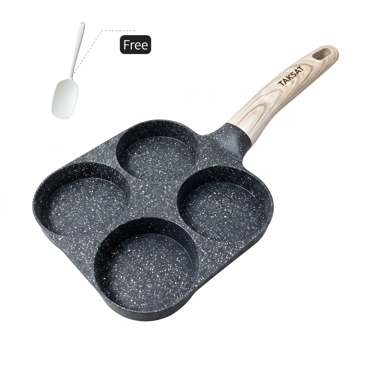 Revolutionize Your Breakfast with the 4-In-1 Non-Stick Skillet – Perfect for Eggs, Hamburgers, and More!