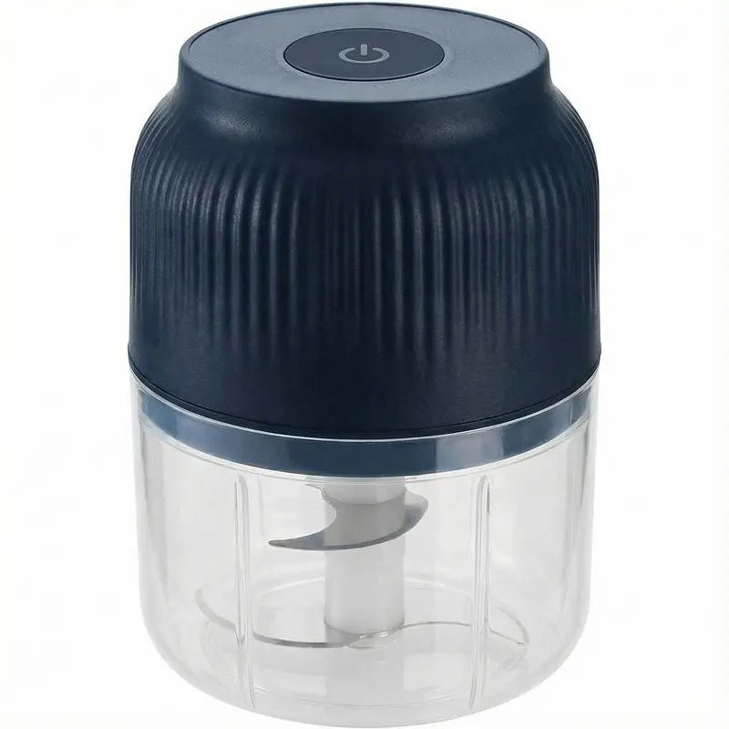 Electric Food Chopper and Mini Meat Grinder - Versatile Portable Kitchen Gadget for Grinding Meat, Vegetables, Onions, Ginger, Peppers, and More; Includes Cheese Grater and Lychee Peeler