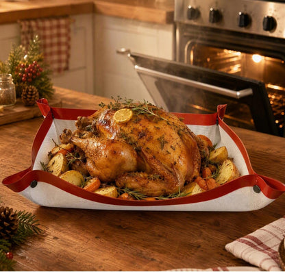Transform Your Baking with the Extra Large 23.6" x 15.8" Silicone Baking Mat - Snap Lock Edges for Mess-Free Cooking and Ultimate Non-Stick Performance