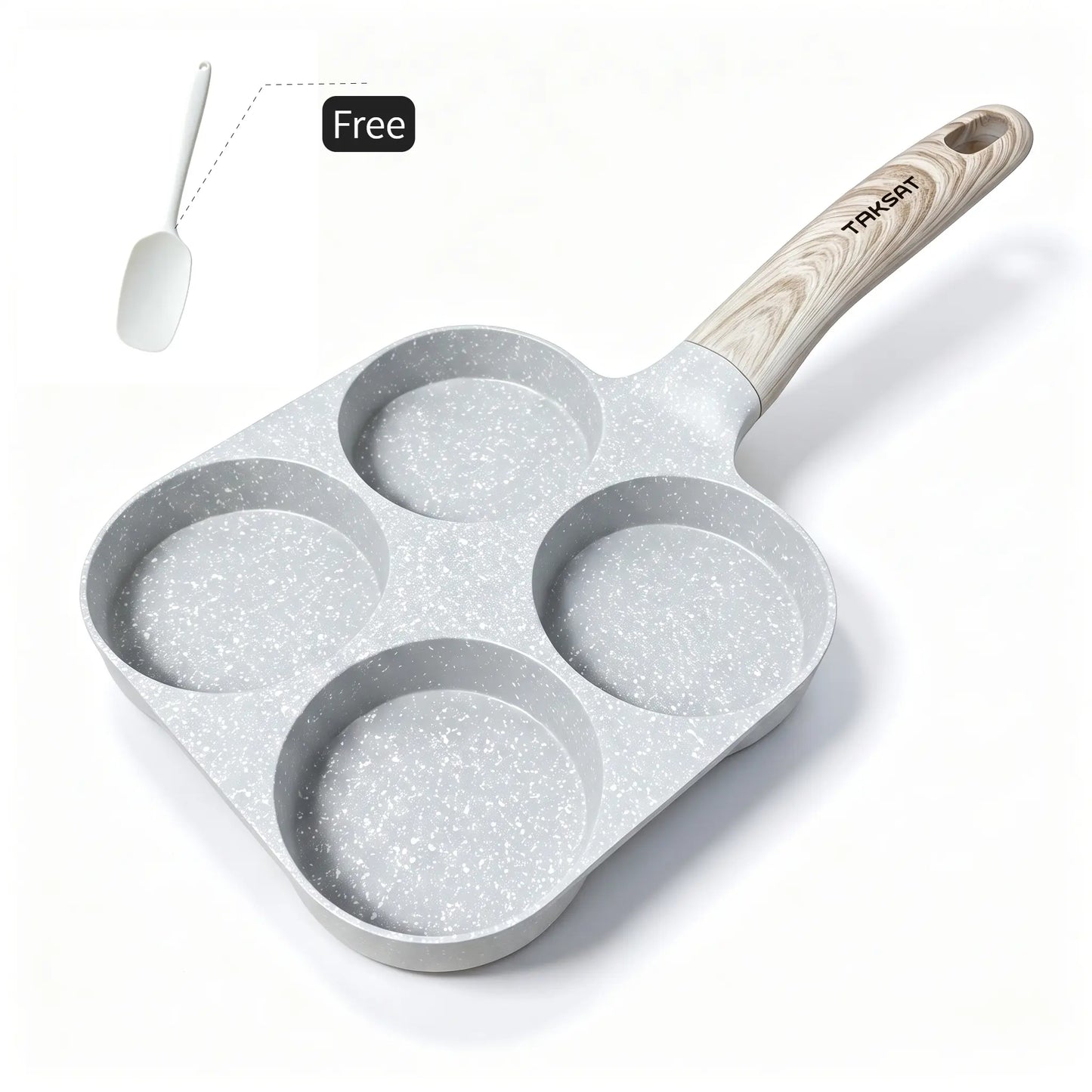 Revolutionize Your Breakfast with the 4-In-1 Non-Stick Skillet – Perfect for Eggs, Hamburgers, and More!