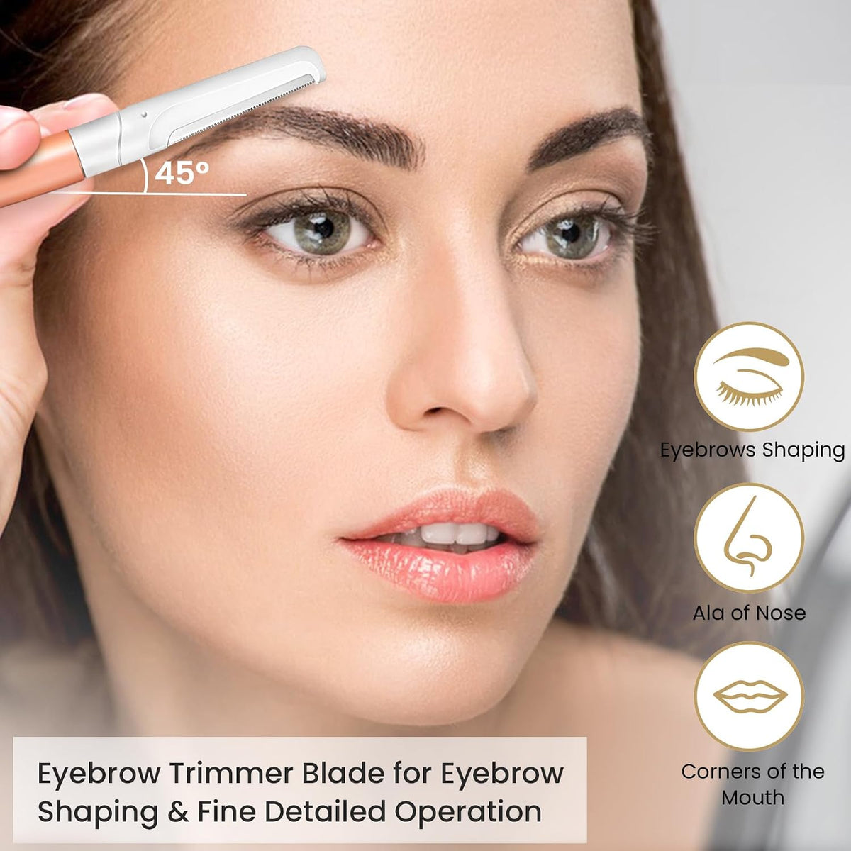 Revitalize Your Skin with the COSYLIFE Women's Facial Dermaplaning Razor – Achieve Flawless Complexion and Perfectly Shaped Eyebrows at Home