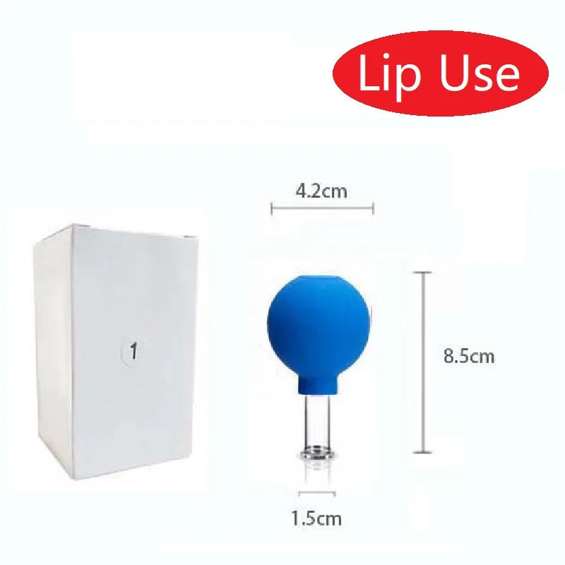Revitalize Your Skin with the Slimming Face Sucker Suction Cup Vacuum Cupping Jar - The Ultimate Cellulite Massager for a Beautiful, Youthful Glow!