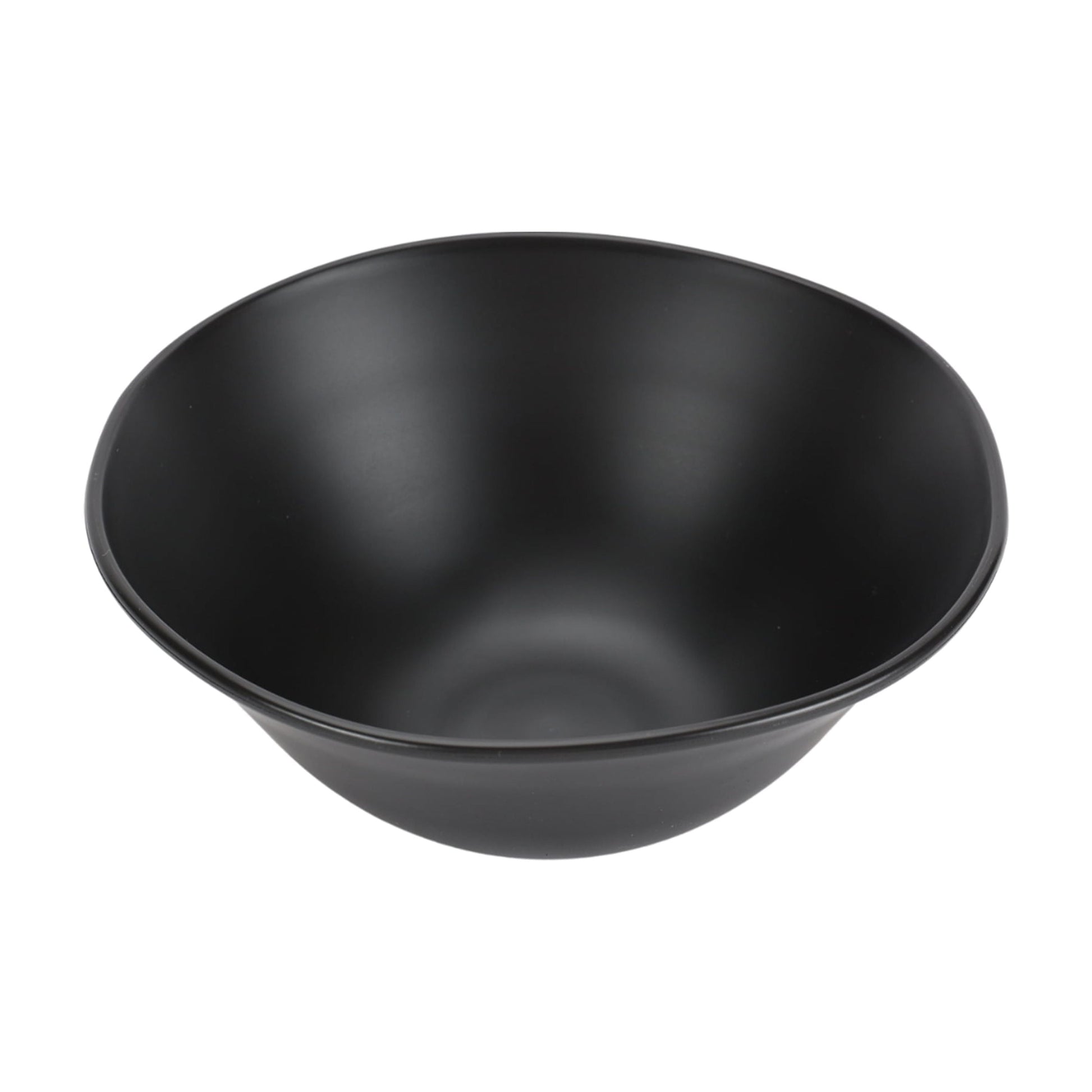Black 12-Piece Eco-Friendly Recycled Plastic Dinnerware Set