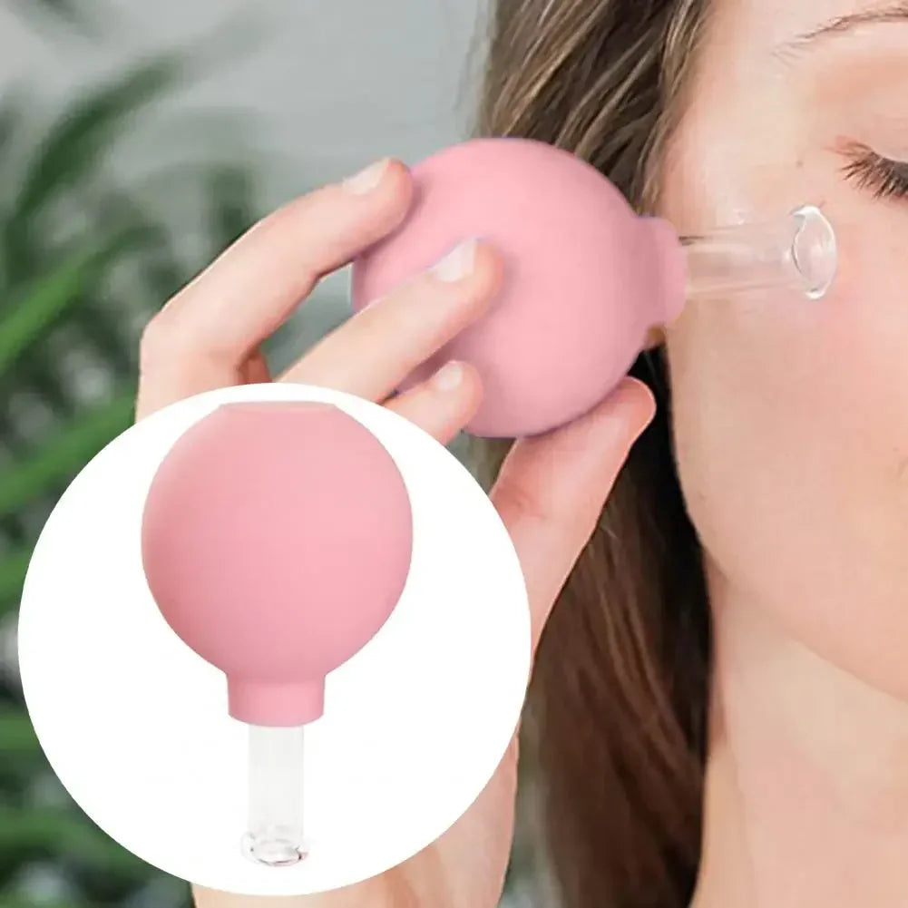 Revitalize Your Skin with the Slimming Face Sucker Suction Cup Vacuum Cupping Jar - The Ultimate Cellulite Massager for a Beautiful, Youthful Glow!