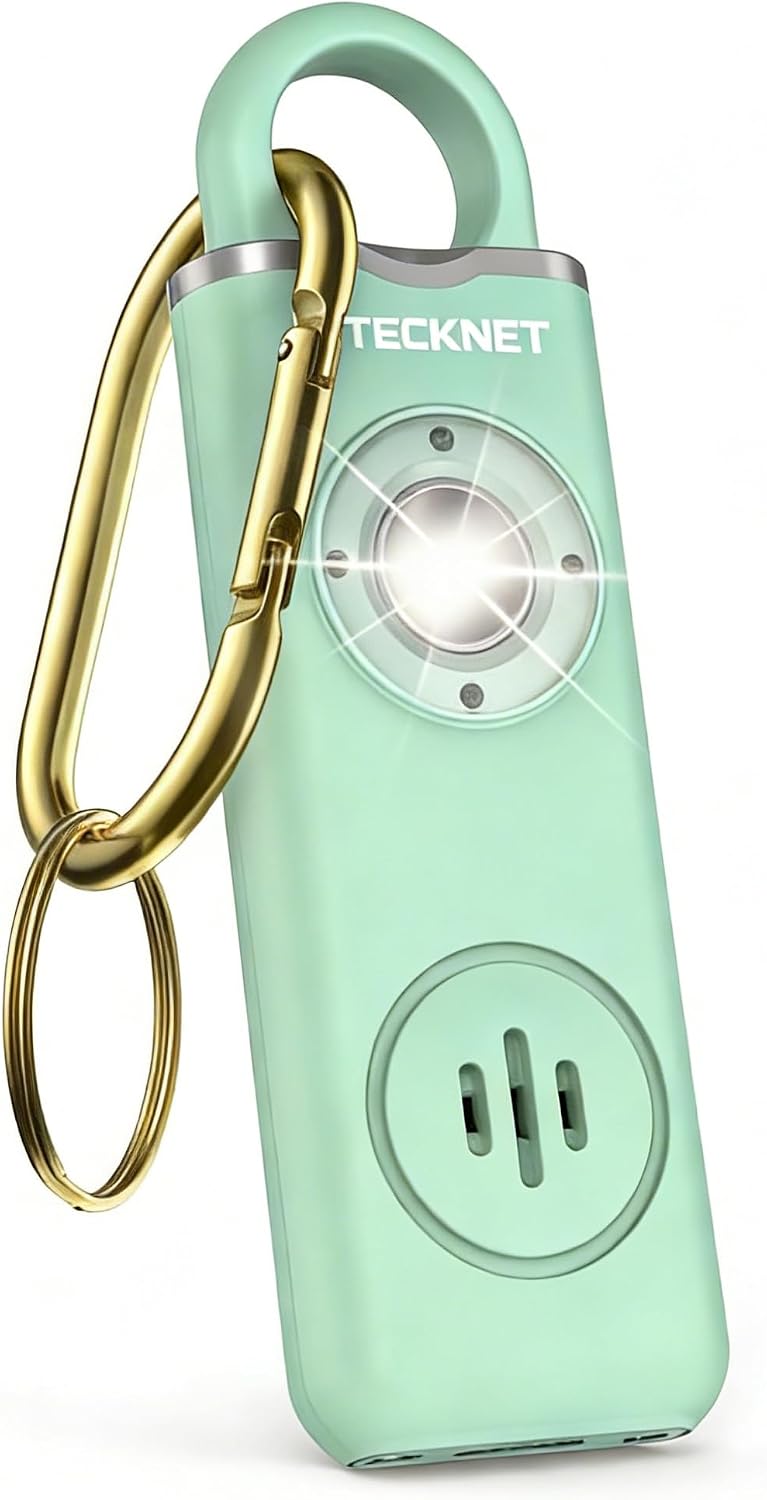 Empower Your Safety: Rechargeable 130dB Personal Alarm for Women with SOS Light and Low Battery Alert