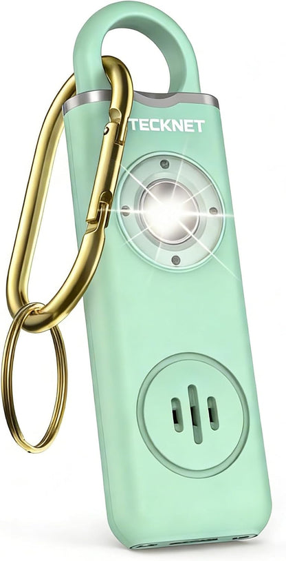 Empower Your Safety: Rechargeable 130dB Personal Alarm for Women with SOS Light and Low Battery Alert