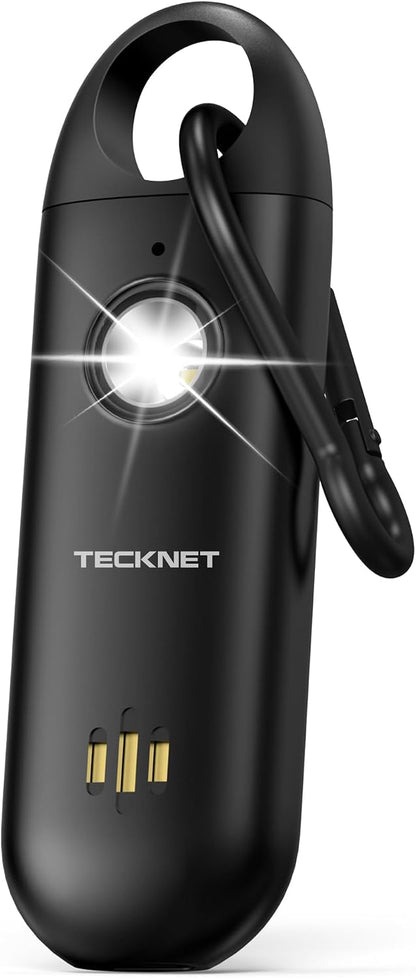 Empower Your Safety: Rechargeable 130dB Personal Alarm for Women with SOS Light and Low Battery Alert