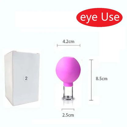 Revitalize Your Skin with the Slimming Face Sucker Suction Cup Vacuum Cupping Jar - The Ultimate Cellulite Massager for a Beautiful, Youthful Glow!