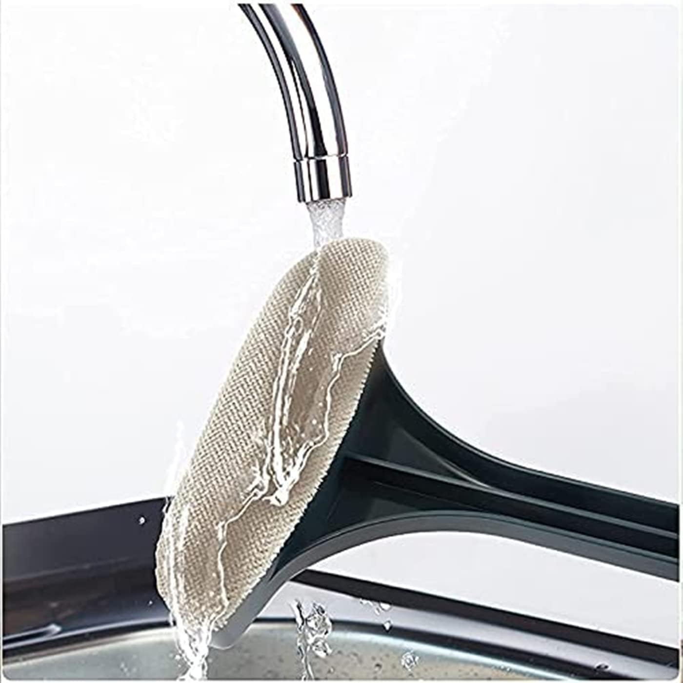 Revolutionary 2-in-1 Extendable Window Cleaning Brush for Effortless Wet and Dry Cleaning in Vibrant Green and Yellow