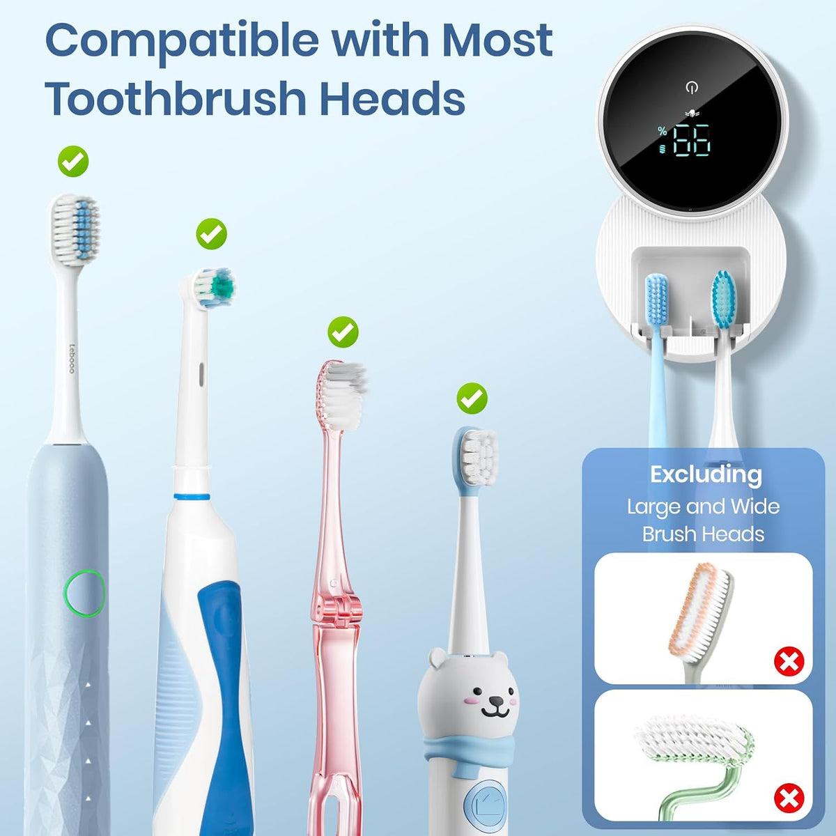 Revolutionary Wall-Mounted Toothbrush and Razor Holder - Perfect for Home and Travel Convenience