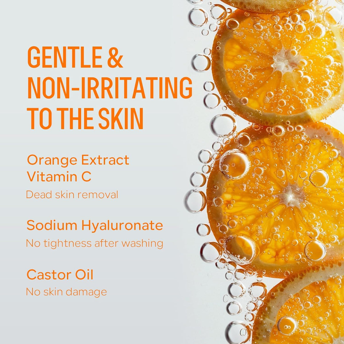 Revitalize Your Skin with Our Orange Enzyme Exfoliating Peeling Gel - 2 Pack, 3.53 Oz Each