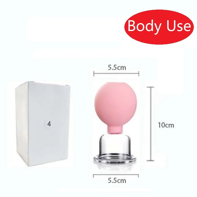 Revitalize Your Skin with the Slimming Face Sucker Suction Cup Vacuum Cupping Jar - The Ultimate Cellulite Massager for a Beautiful, Youthful Glow!