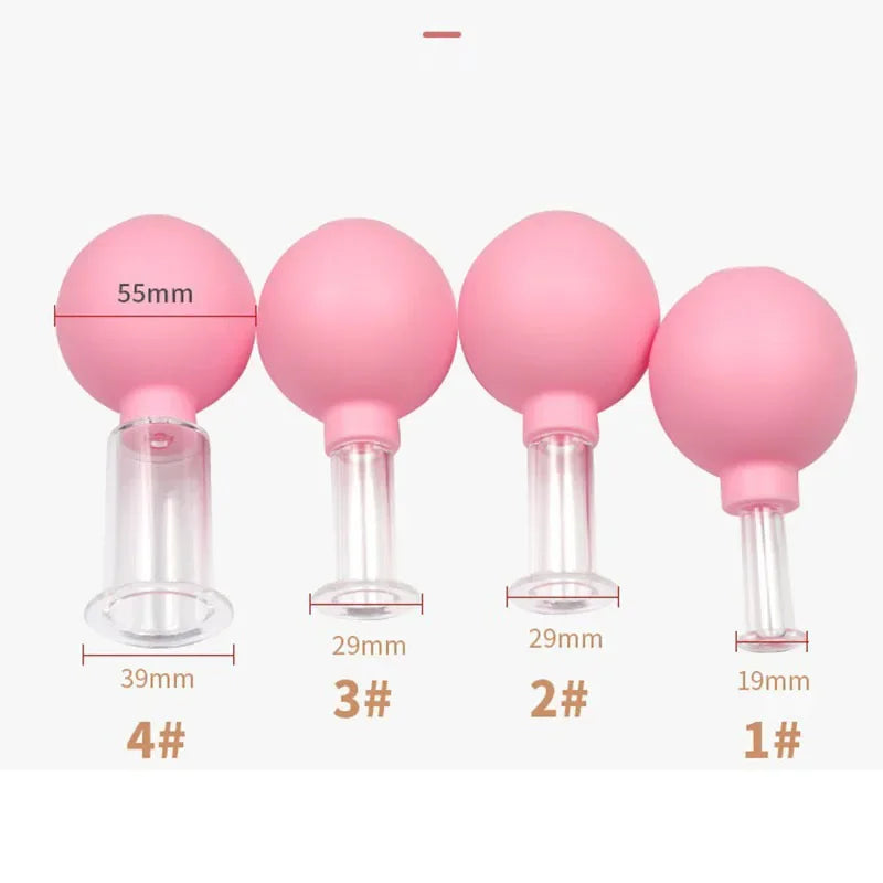 Revitalize Your Skin with the Slimming Face Sucker Suction Cup Vacuum Cupping Jar - The Ultimate Cellulite Massager for a Beautiful, Youthful Glow!