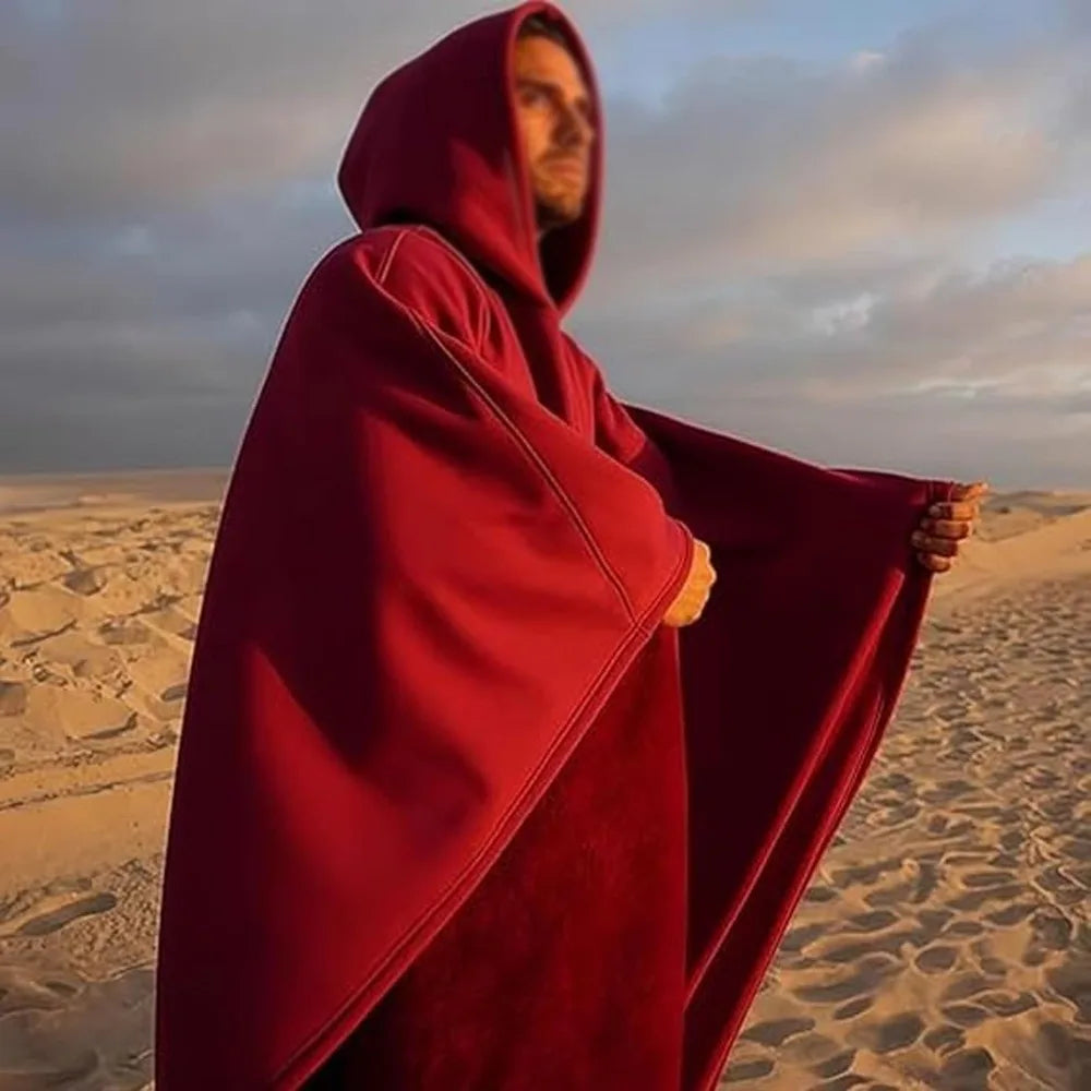 CozyCloud Hoodie Blanket — Oversized Wearable Warmth