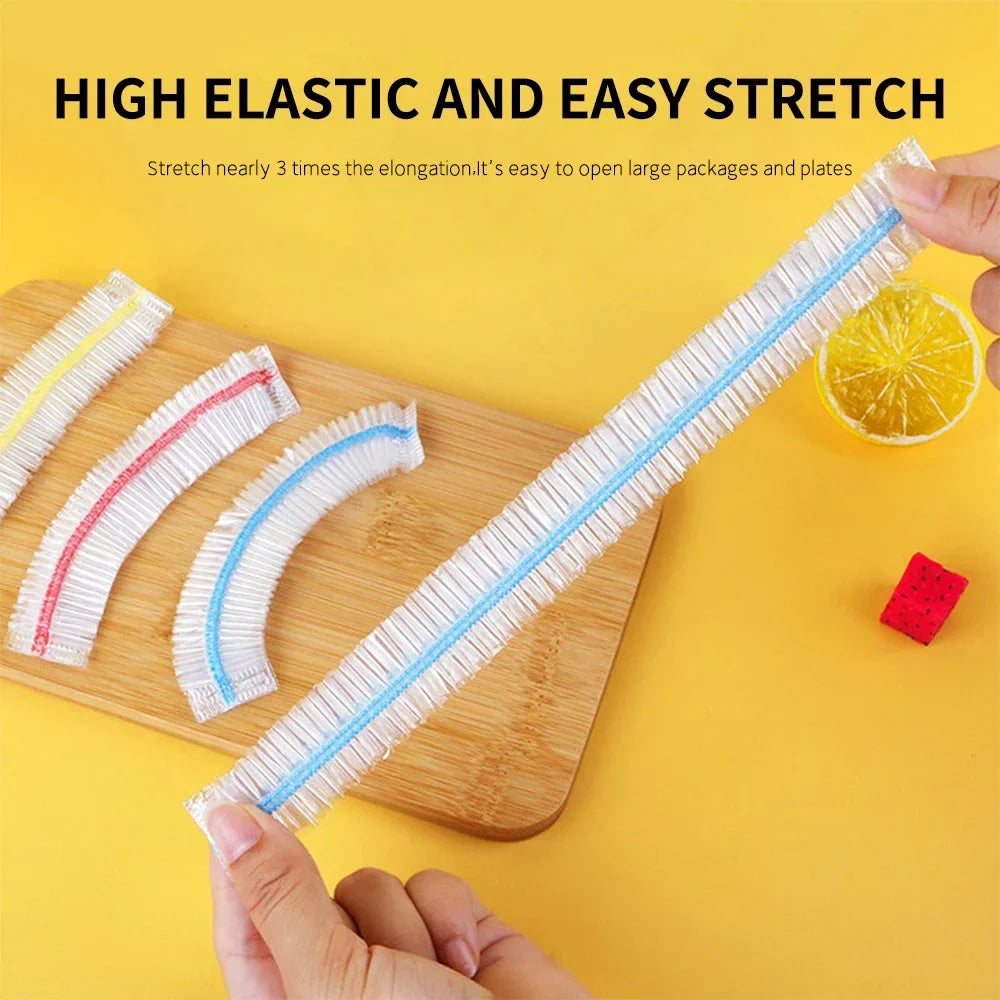 Elastic Food Covers – Stretch, Cover & Keep It Fresh in Any Size