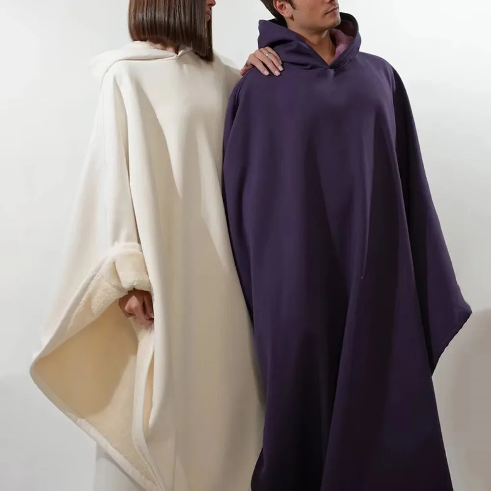 CozyCloud Hoodie Blanket — Oversized Wearable Warmth