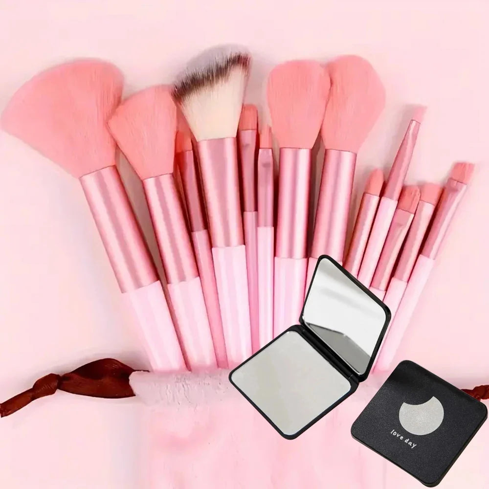 Professional Makeup Brush Set – Multiple Piece Counts & Colors