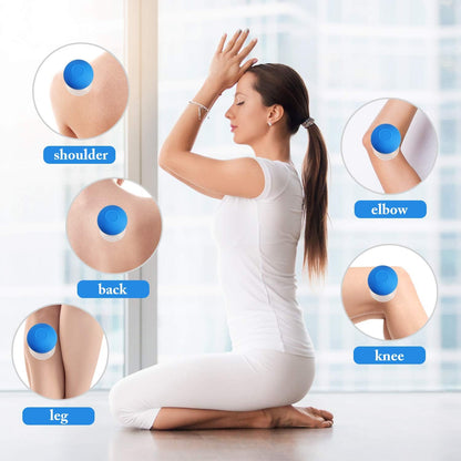 Revitalize Your Skin with the 4-Piece Blue Glass Facial Cupping Set – Experience Spa-Like Treatments at Home!