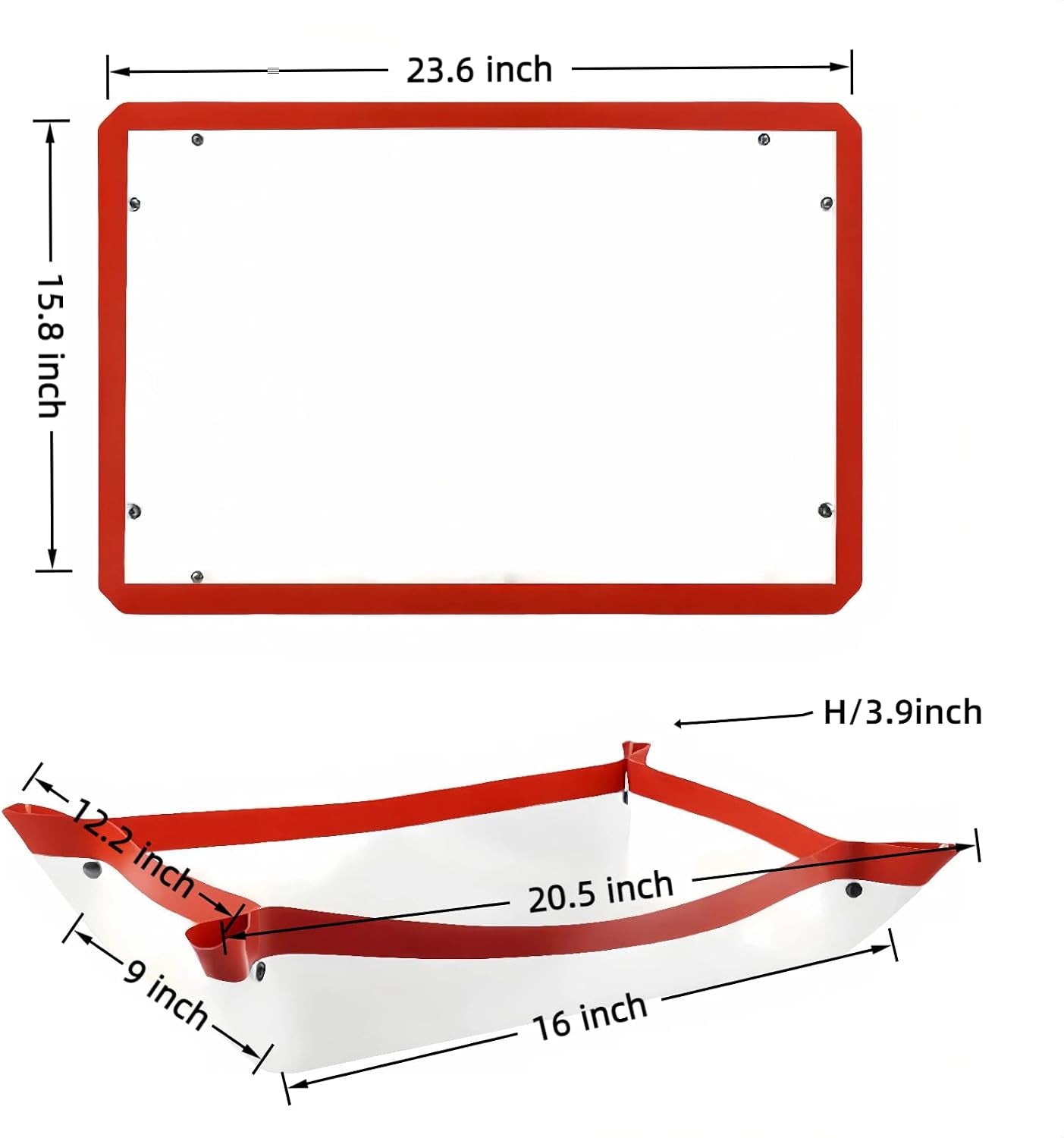 Transform Your Baking with the Extra Large 23.6" x 15.8" Silicone Baking Mat - Snap Lock Edges for Mess-Free Cooking and Ultimate Non-Stick Performance