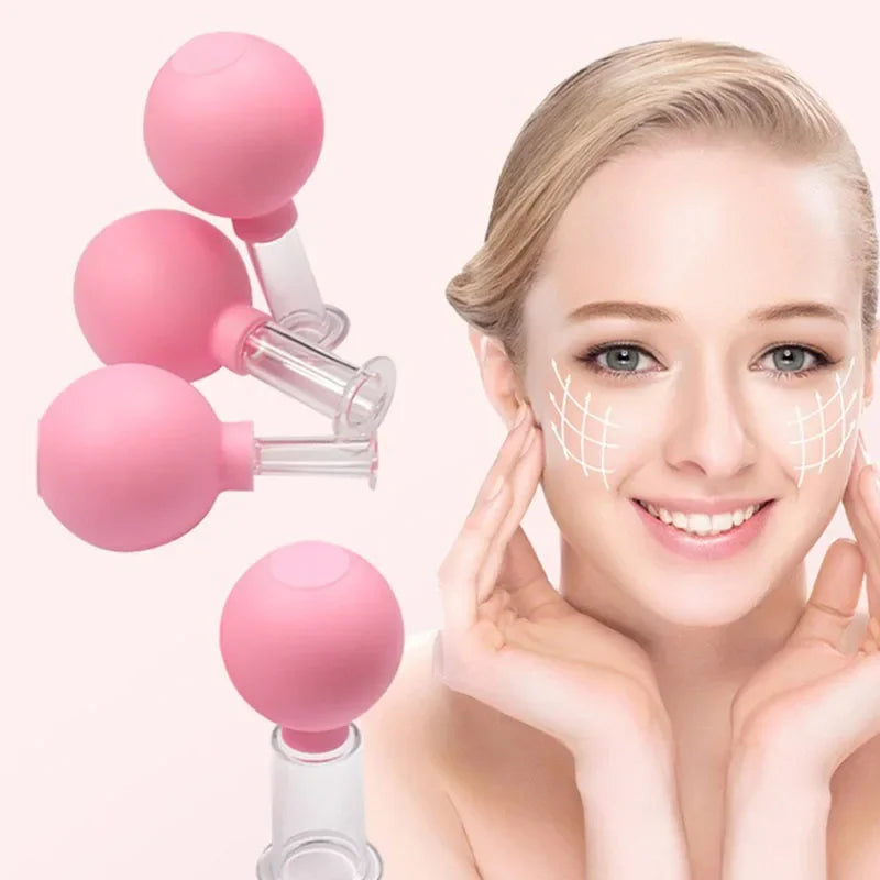 Revitalize Your Skin with the Slimming Face Sucker Suction Cup Vacuum Cupping Jar - The Ultimate Cellulite Massager for a Beautiful, Youthful Glow!