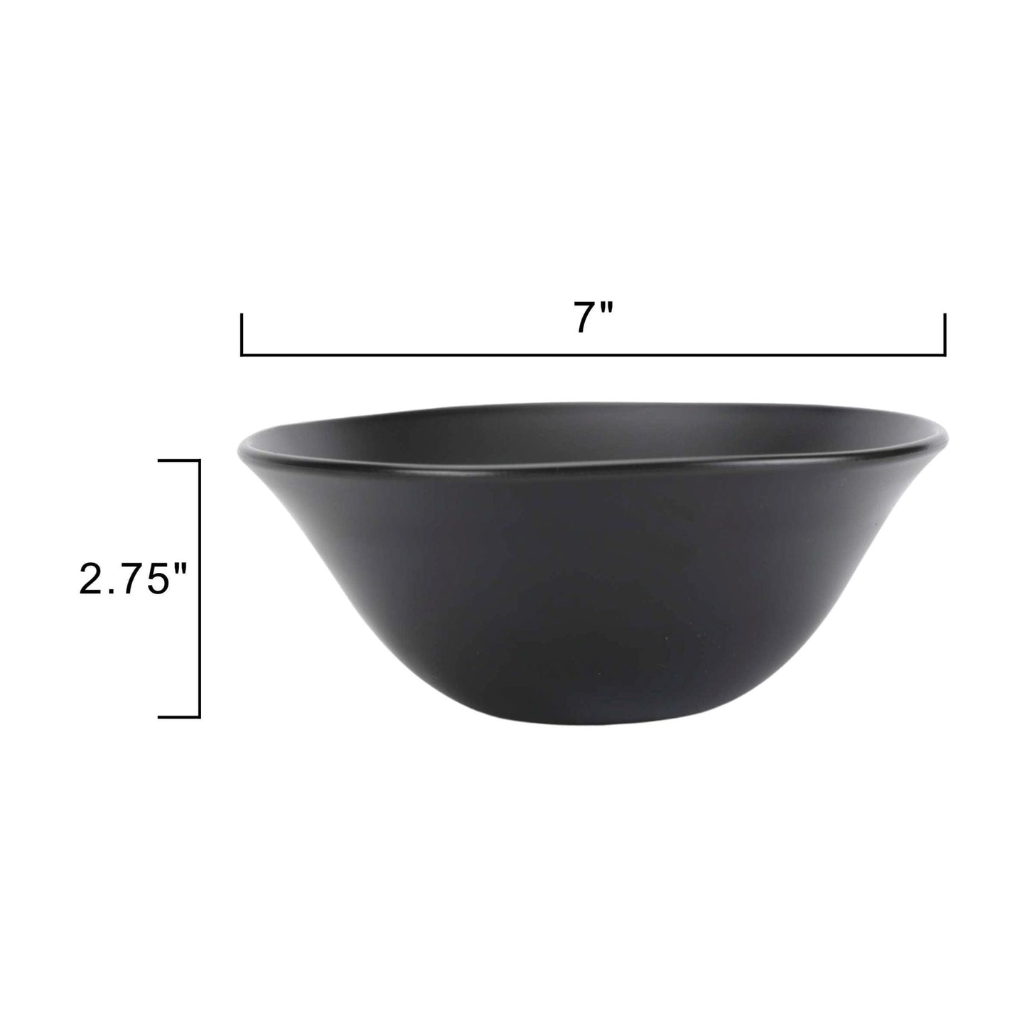 Black 12-Piece Eco-Friendly Recycled Plastic Dinnerware Set